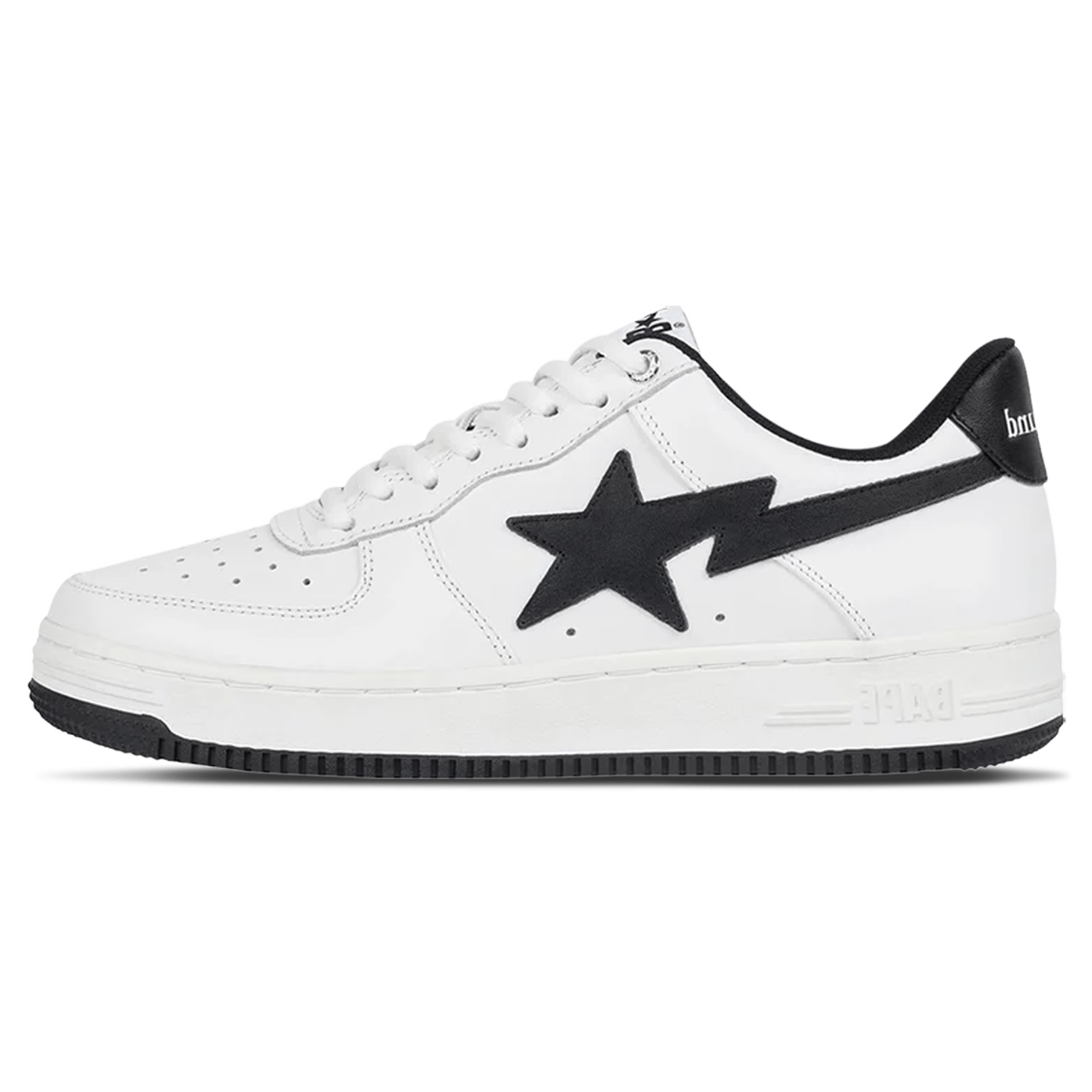 JJJJound x Bapesta 'White Navy' — UK 4 | EU 37.5 | US 5 — Front View