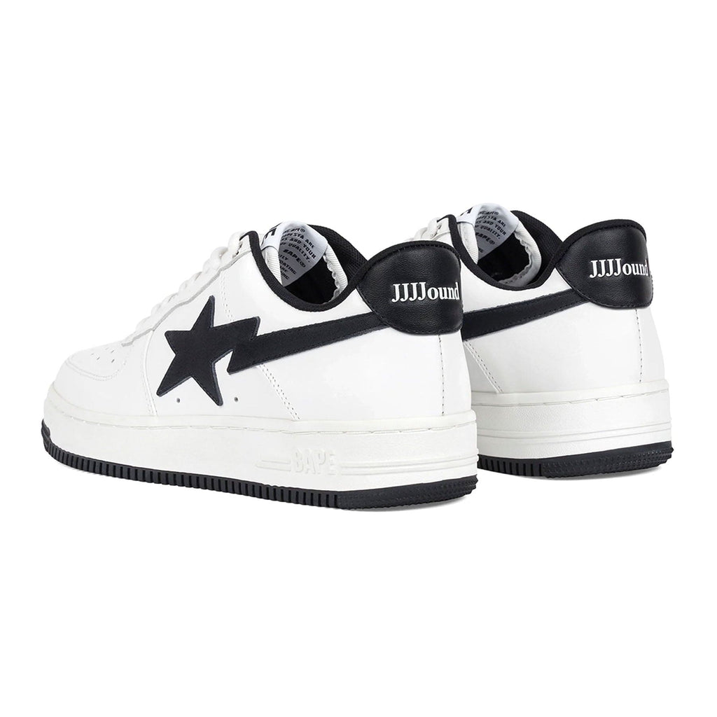 JJJJound x Bapesta 'White Navy' — UK 4 | EU 37.5 | US 5 — Back View