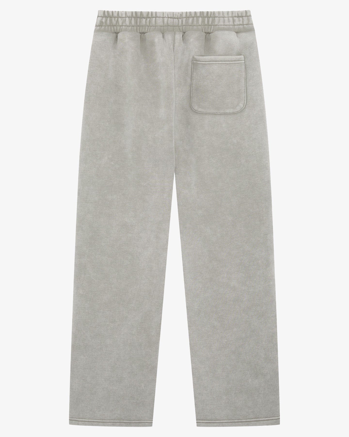 Magiri Embroidered Acid Wash Joggers 'Washed Oatmeal' — Washed Oatmeal — Size S — Side View
