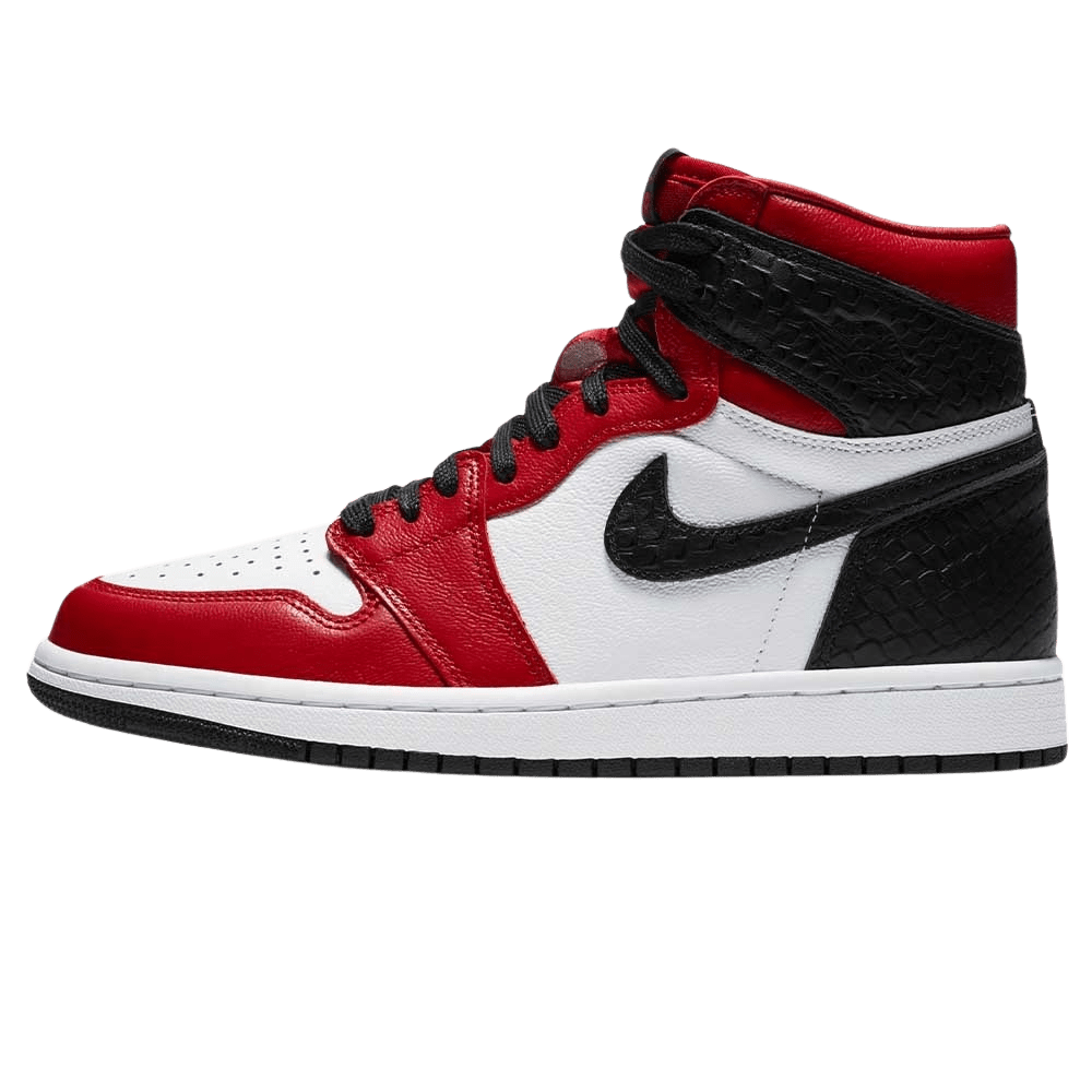 Air Jordan 1 Retro High Satin Snake Chicago (Wmns) — UK 2.5 | EU 35.5 | US 5 — Front View