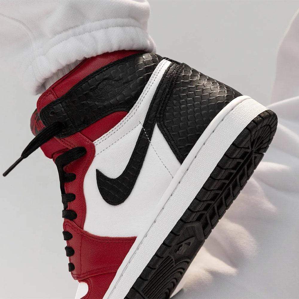 Air Jordan 1 Retro High Satin Snake Chicago (Wmns) — UK 2.5 | EU 35.5 | US 5 — Lifestyle View