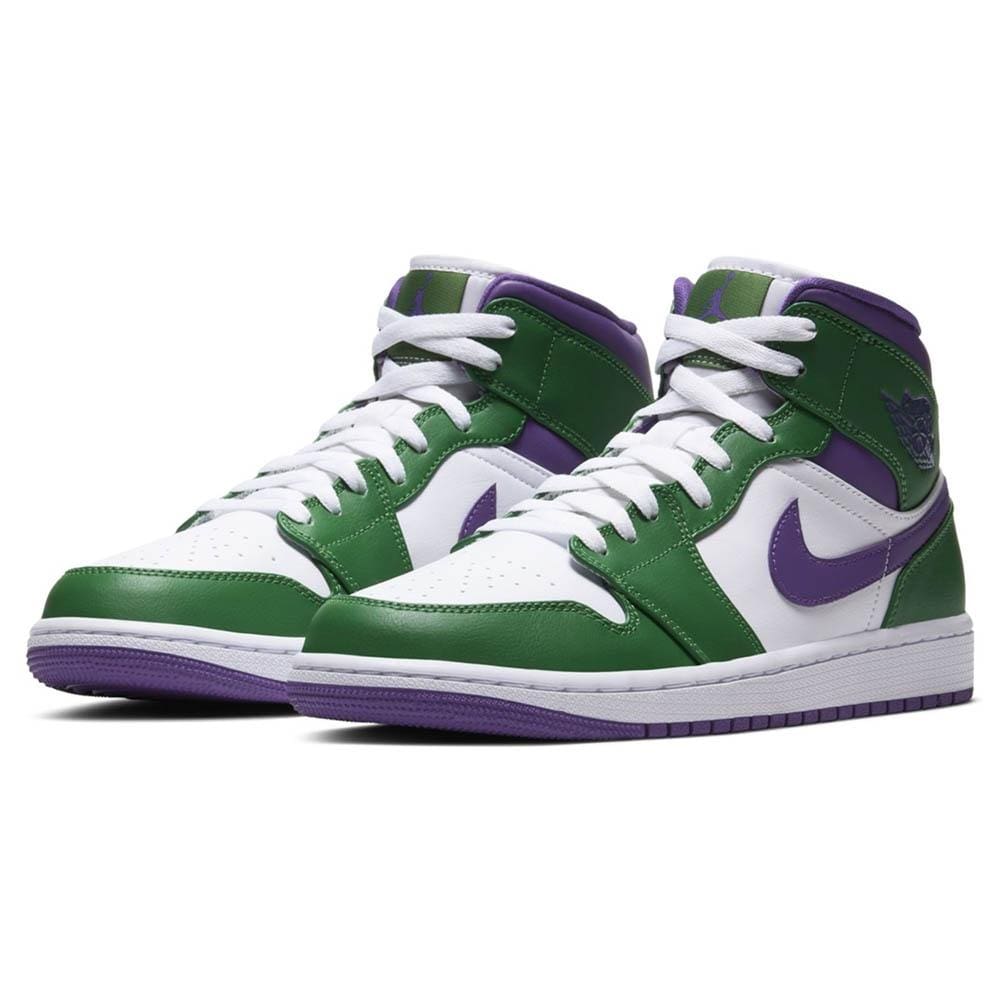 Air Jordan 1 Mid 'Hulk' — UK 3 | EU 35.5 | US 3.5 — Side View