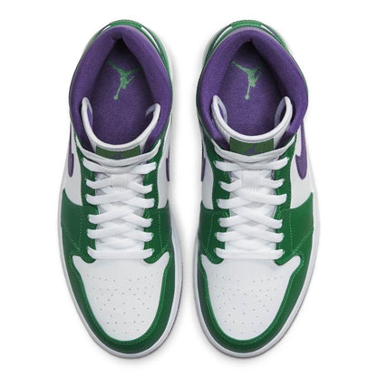 Air Jordan 1 Mid 'Hulk' — UK 3 | EU 35.5 | US 3.5 — Back View