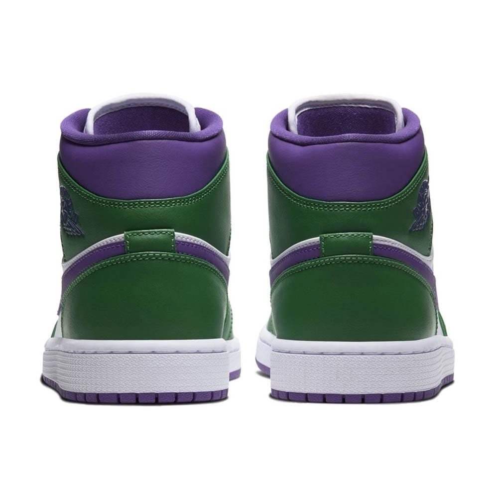 Air Jordan 1 Mid 'Hulk' — UK 3 | EU 35.5 | US 3.5 — Detail View