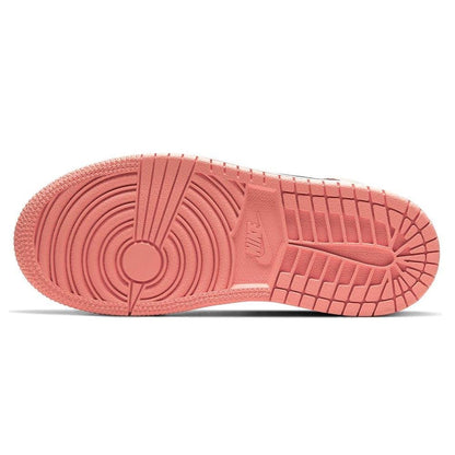 Air Jordan 1 Mid Children's 'Pink Quartz' (PS) — UK 0C | EU 15 | US 0C — Lifestyle View