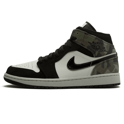 Air Jordan 1 Mid 'Camo' — UK 3 | EU 35.5 | US 3.5 — Front View