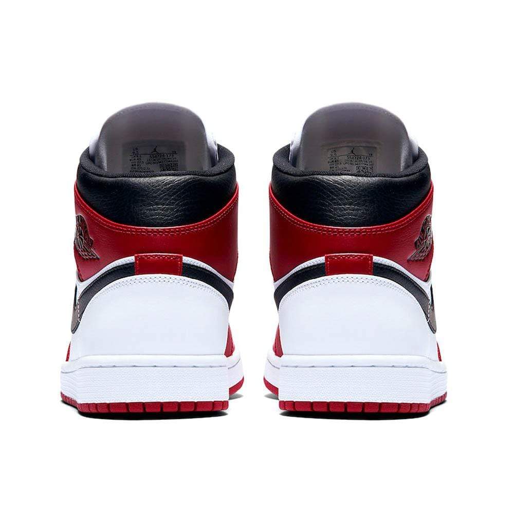 Air Jordan 1 Mid 'Chicago' 2020 — UK 3 | EU 35.5 | US 3.5 — Back View