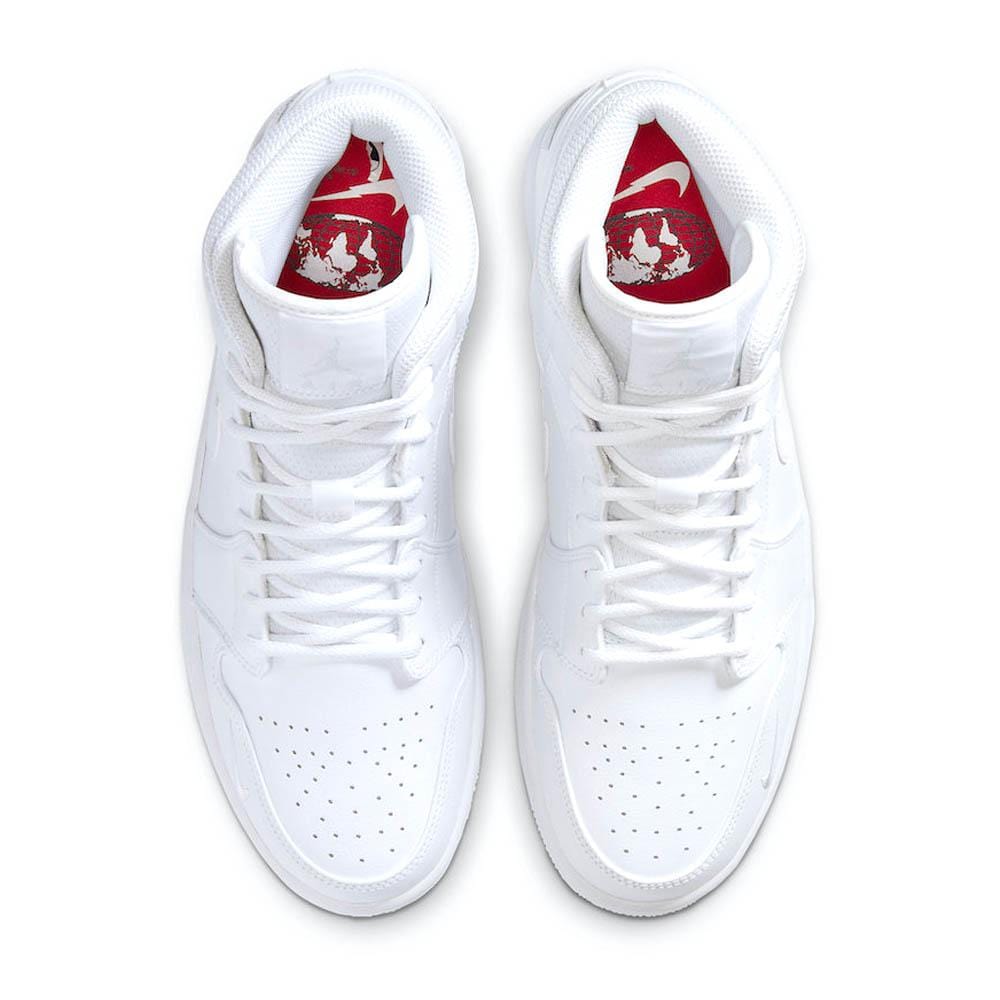 Air Jordan 1 Mid SE 'Euro Tour' — UK 3 | EU 35.5 | US 3.5 — Top View