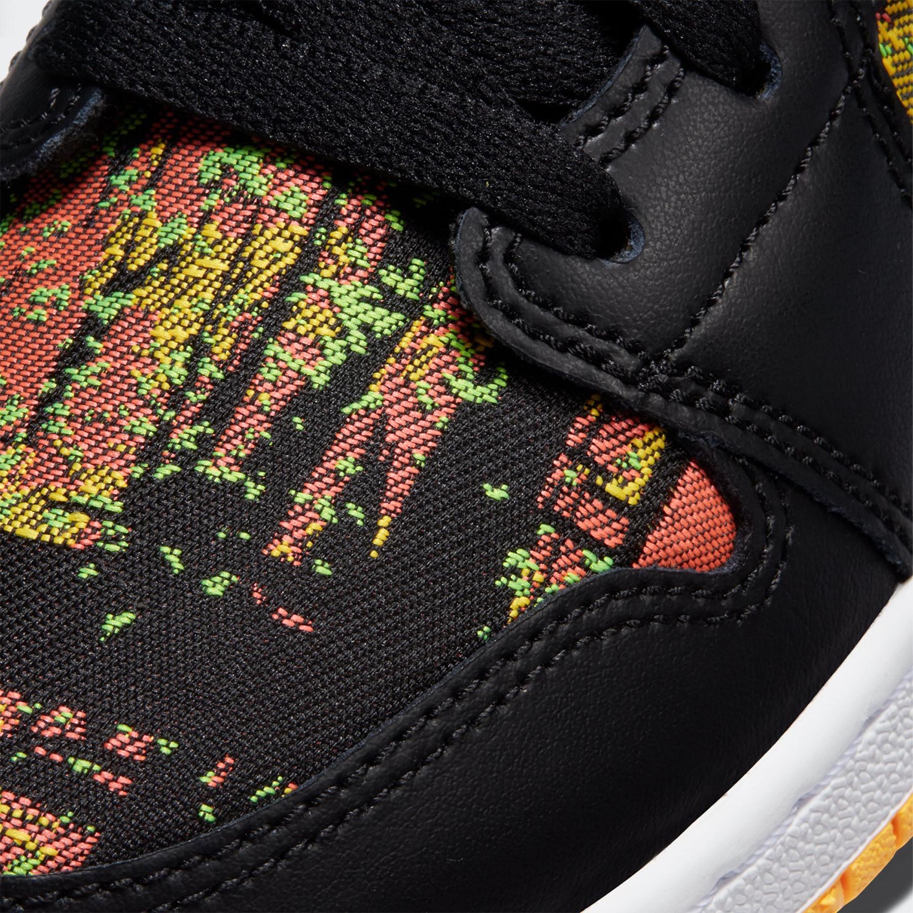 Air Jordan 1 Mid GS 'Black Laser Orange' — UK 13.5 | EU 32 | US 1Y — Lifestyle View