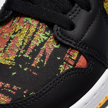 Air Jordan 1 Mid GS 'Black Laser Orange' — UK 13.5 | EU 32 | US 1Y — Lifestyle View