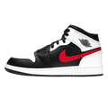Air Jordan 1 Mid GS 'Chile Red' — UK 13.5 | EU 32 | US 1Y — Front View