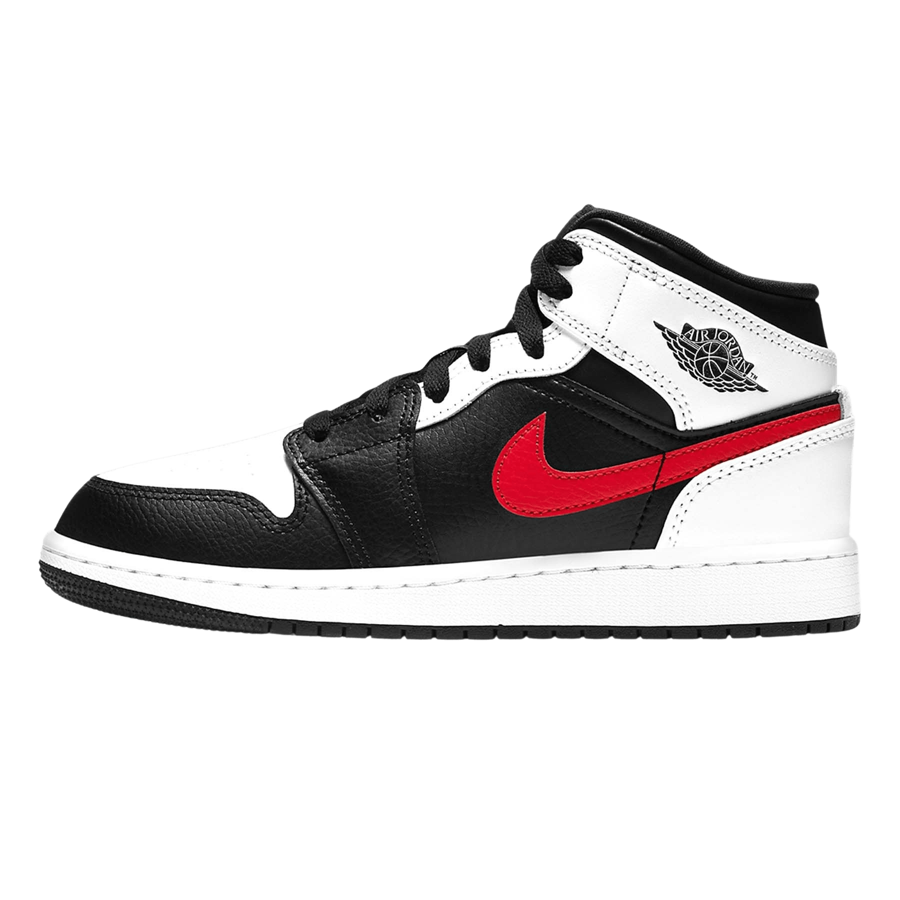 Air Jordan 1 Mid GS 'Chile Red' — UK 13.5 | EU 32 | US 1Y — Front View