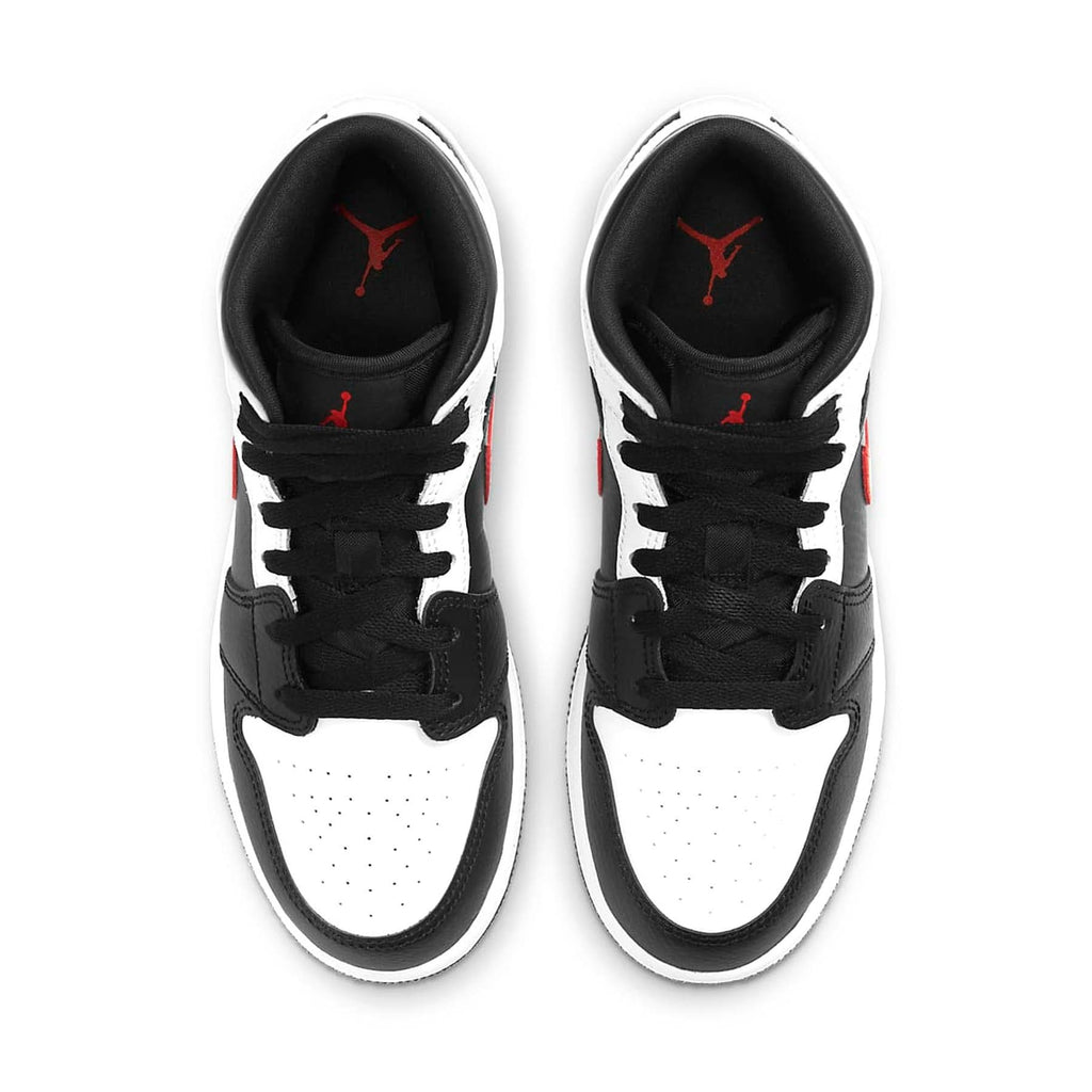 Air Jordan 1 Mid GS 'Chile Red' — UK 13.5 | EU 32 | US 1Y — Back View