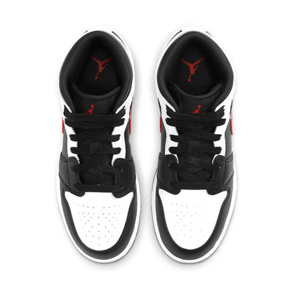 Air Jordan 1 Mid GS 'Chile Red' — UK 13.5 | EU 32 | US 1Y — Back View