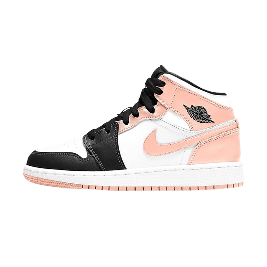 Air Jordan 1 Mid GS 'Crimson Tint' — UK 13.5 | EU 32 | US 1Y — Front View