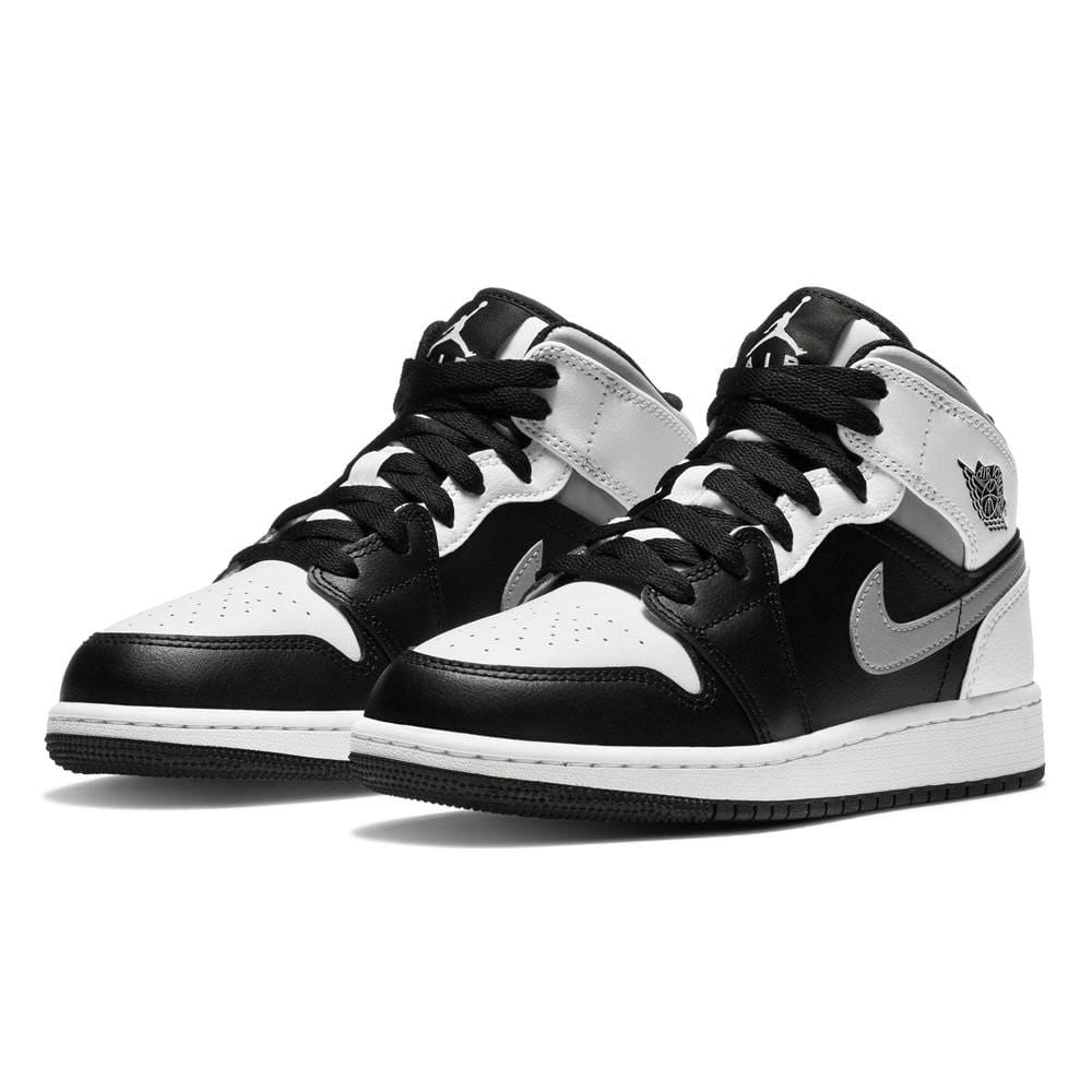 Air Jordan 1 Mid GS 'White Shadow' — UK 13.5 | EU 32 | US 1Y — Side View