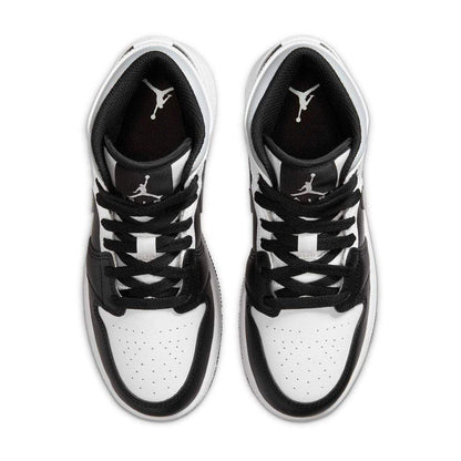 Air Jordan 1 Mid GS 'White Shadow' — UK 13.5 | EU 32 | US 1Y — Back View