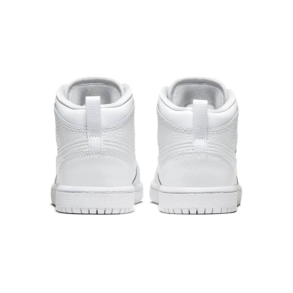 Air Jordan 1 Mid PS Triple White — UK 0C | EU 15 | US 0C — Top View
