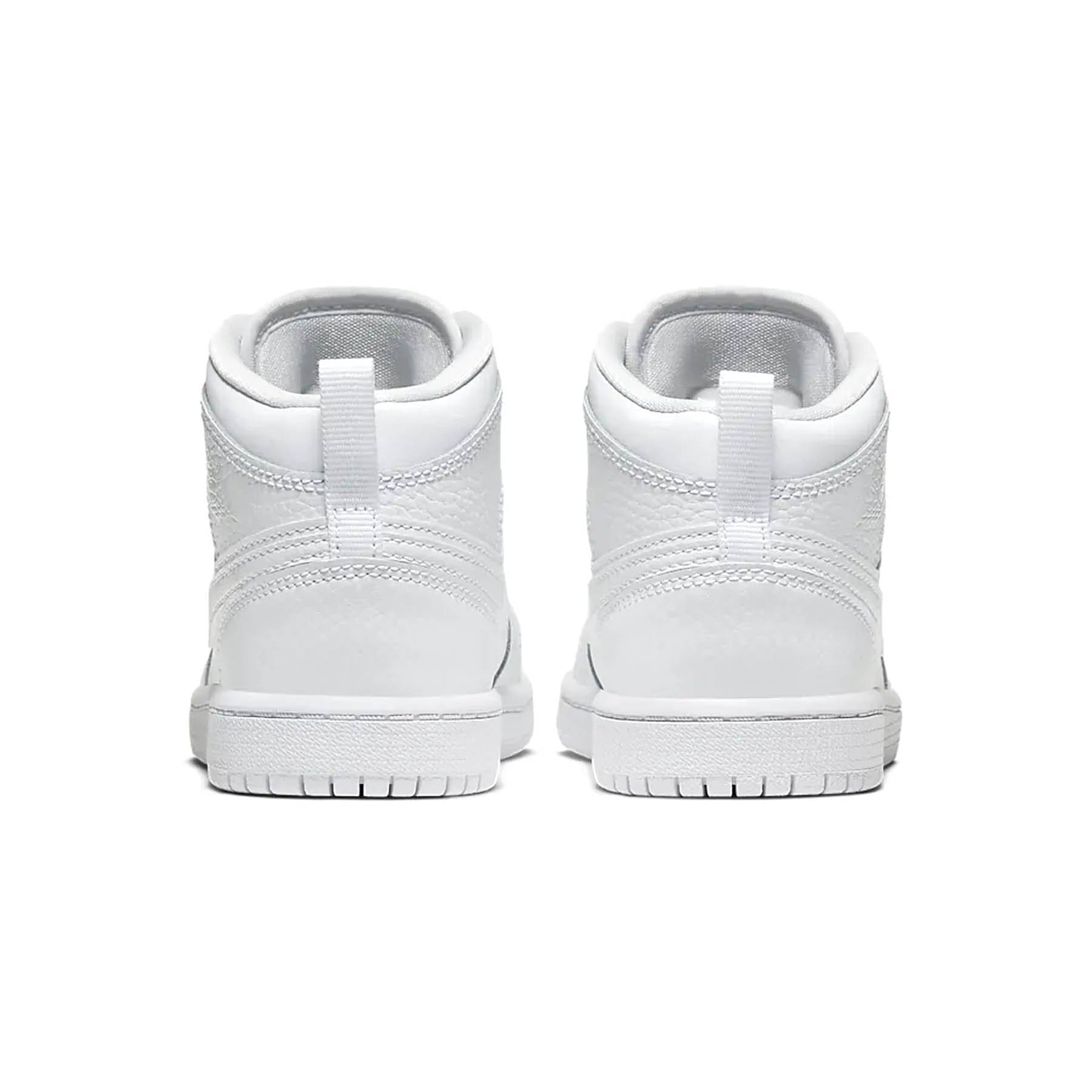 Air Jordan 1 Mid PS Triple White — UK 0C | EU 15 | US 0C — Top View
