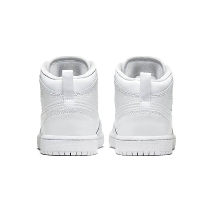 Air Jordan 1 Mid PS Triple White — UK 0C | EU 15 | US 0C — Top View