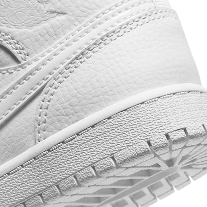 Air Jordan 1 Mid PS Triple White — UK 0C | EU 15 | US 0C — Lifestyle View