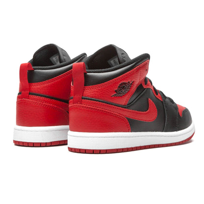 Air Jordan 1 Mid PS 'Banned' — UK 0C | EU 15 | US 0C — Back View