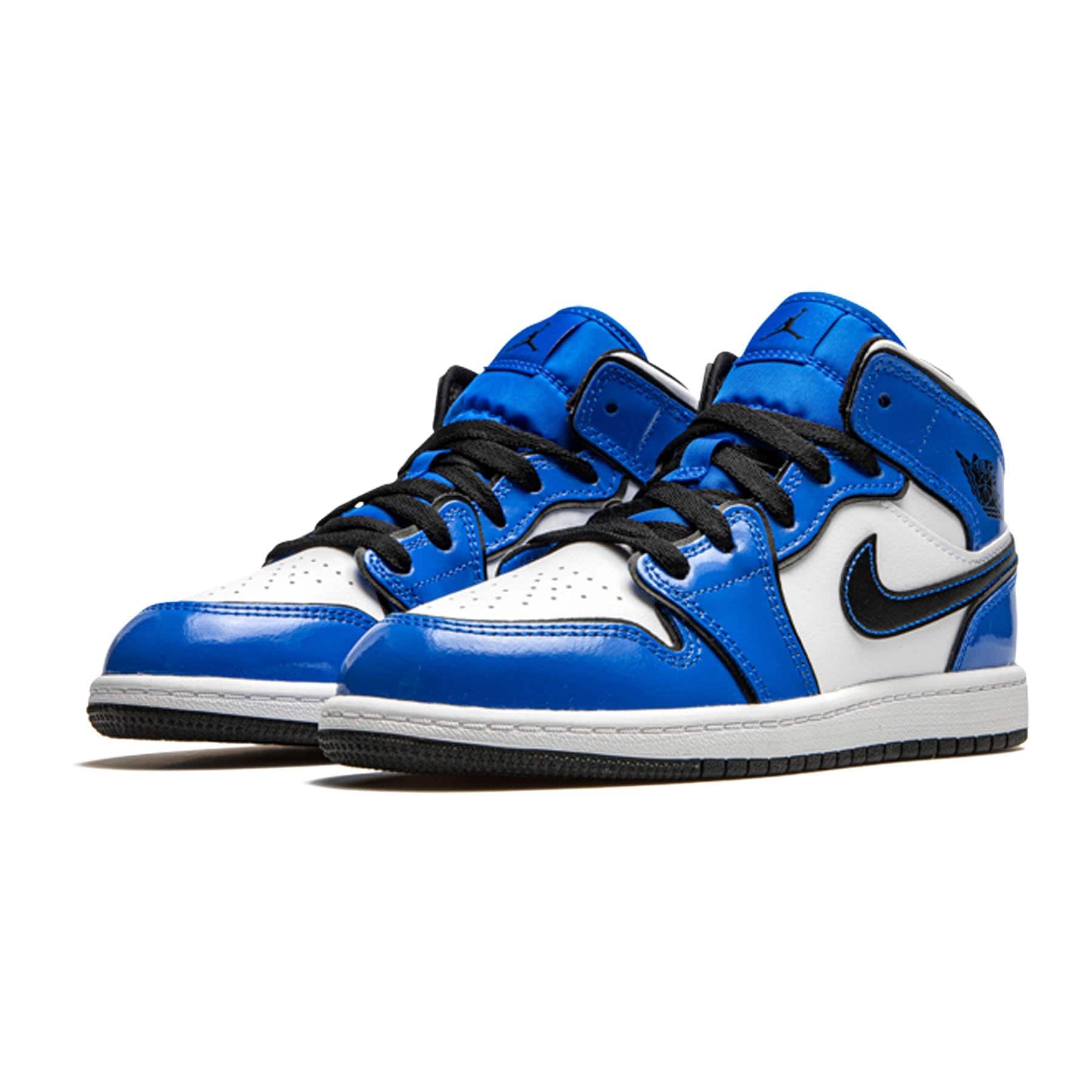 Air Jordan 1 Mid SE PS 'Signal Blue' — UK 0C | EU 15 | US 0C — Side View