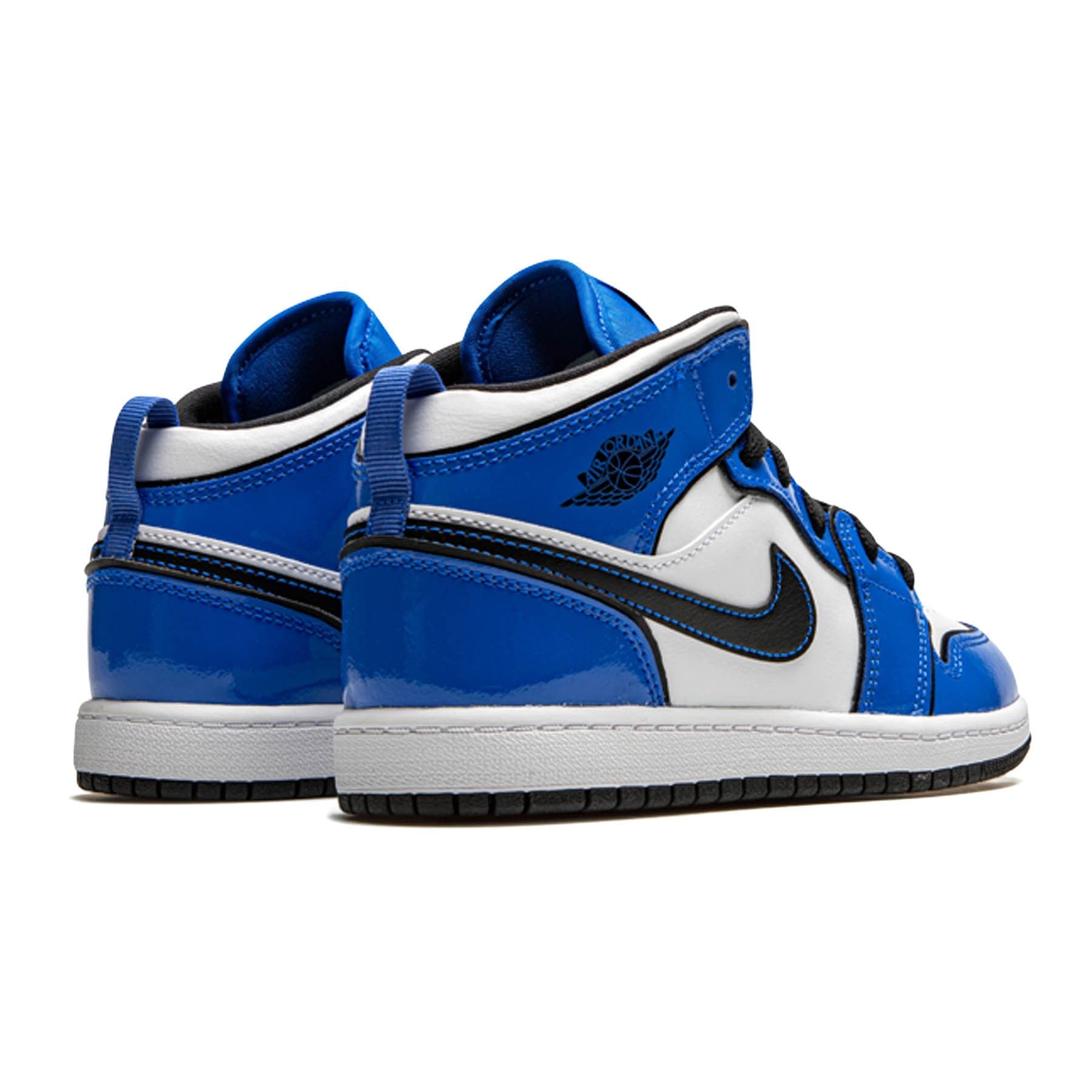 Air Jordan 1 Mid SE PS 'Signal Blue' — UK 0C | EU 15 | US 0C — Back View
