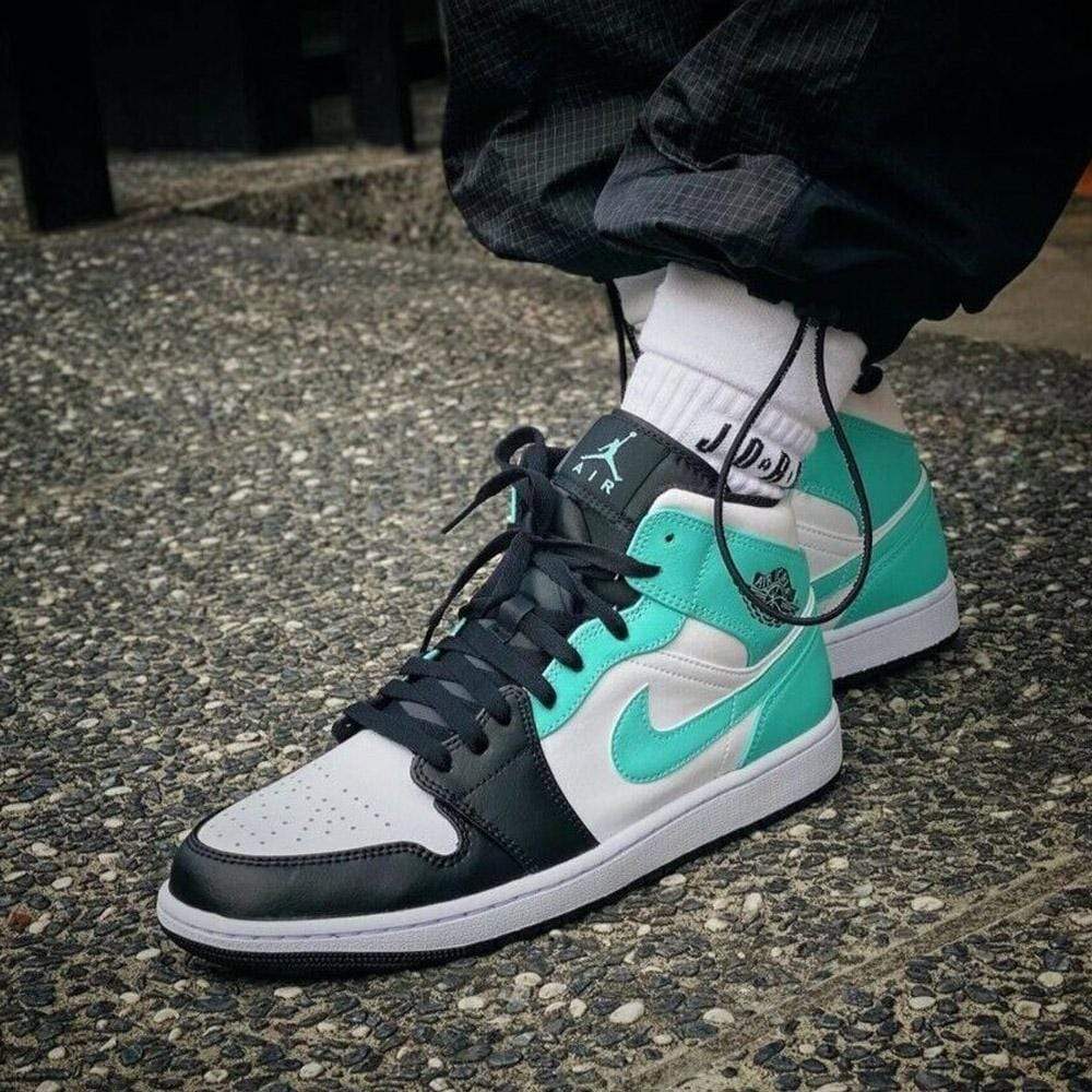 Air Jordan 1 Mid 'Tropical Twist' — UK 3 | EU 35.5 | US 3.5 — Lifestyle View