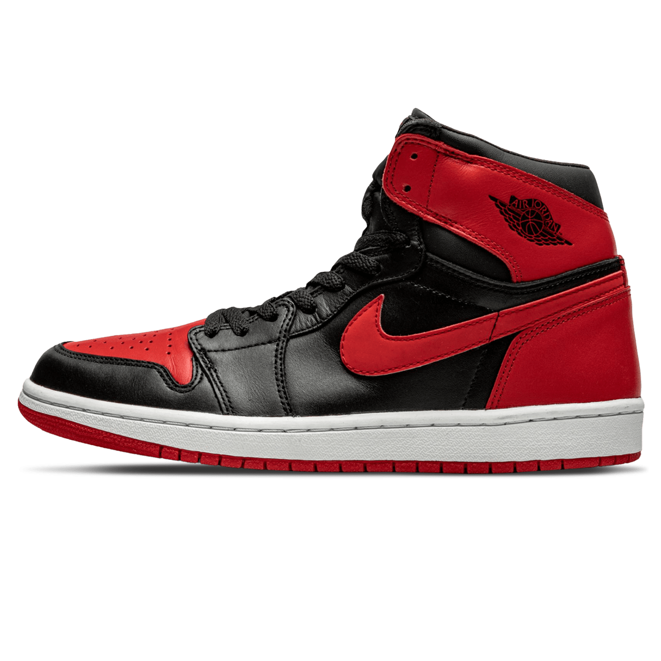 Air Jordan 1 Retro 'Bred' 2001 — UK 3 | EU 35.5 | US 3.5 — Front View