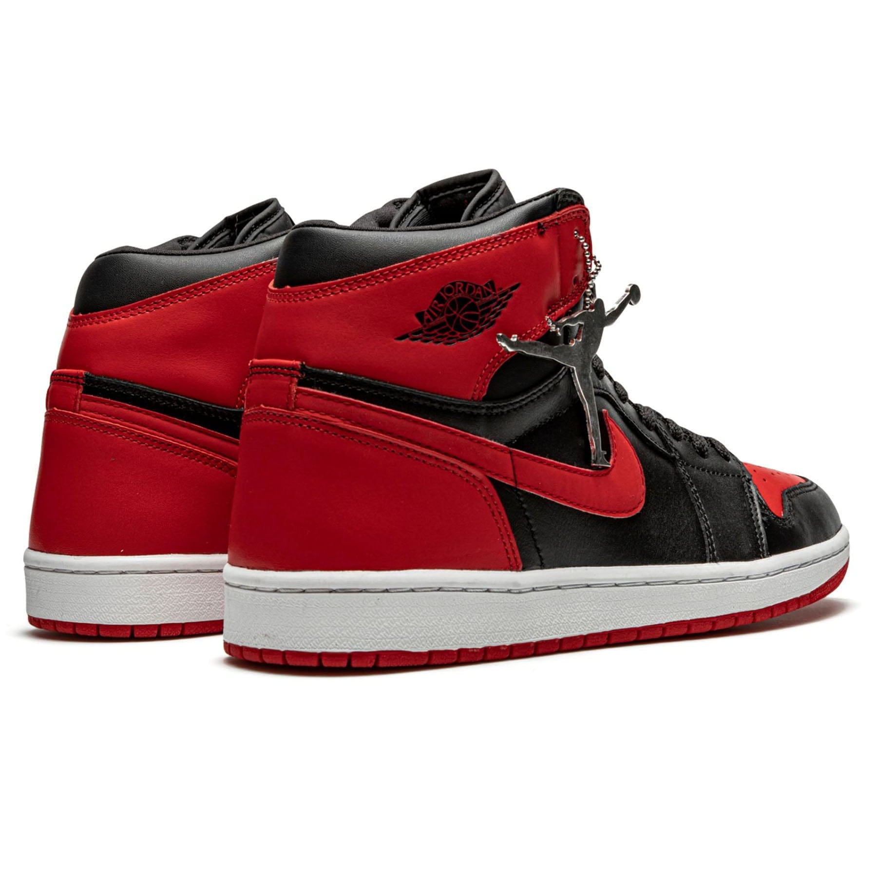 Air Jordan 1 Retro 'Bred' 2001 — UK 3 | EU 35.5 | US 3.5 — Back View