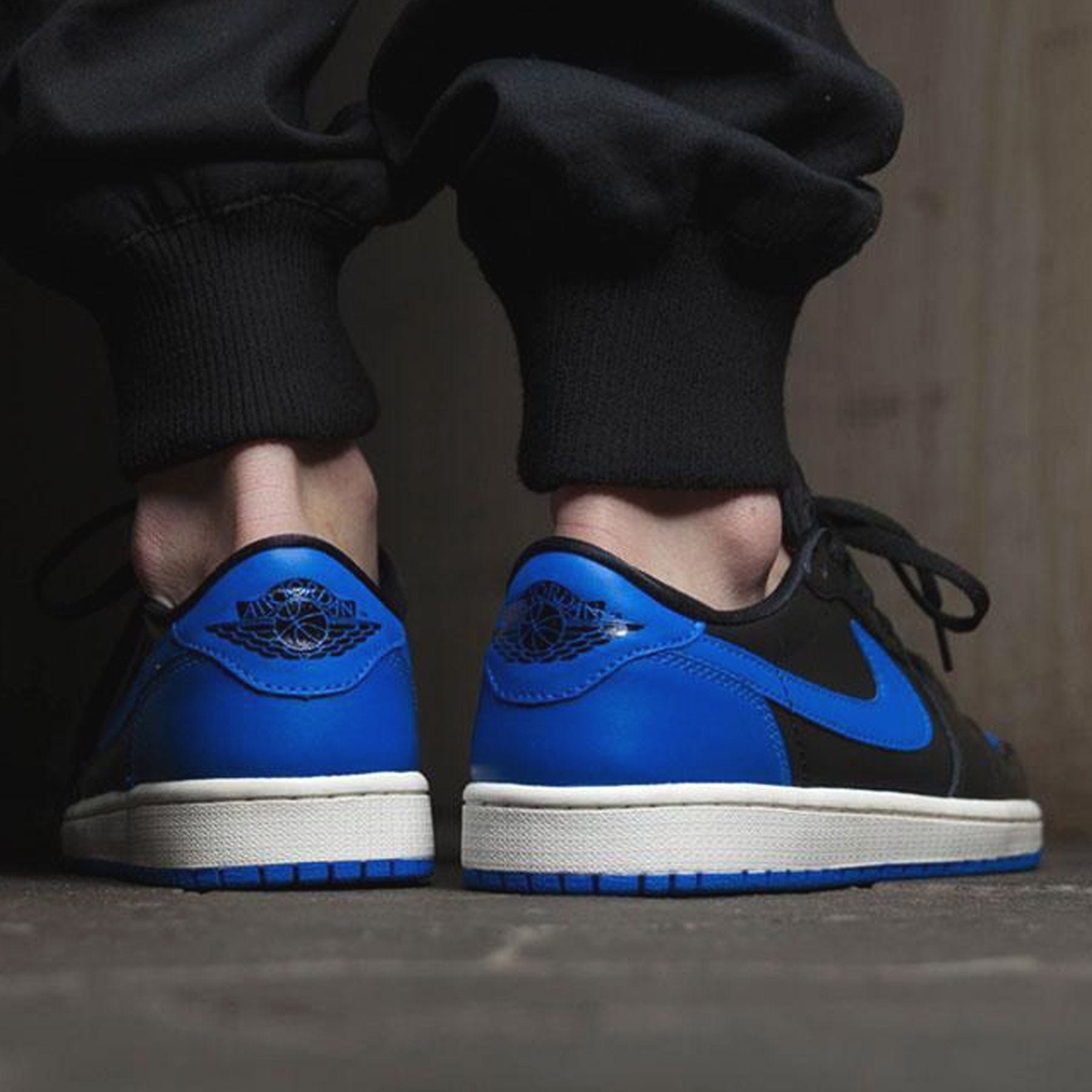 Air Jordan 1 Retro Low OG 'Royal' — UK 3 | EU 35.5 | US 3.5 — Lifestyle View