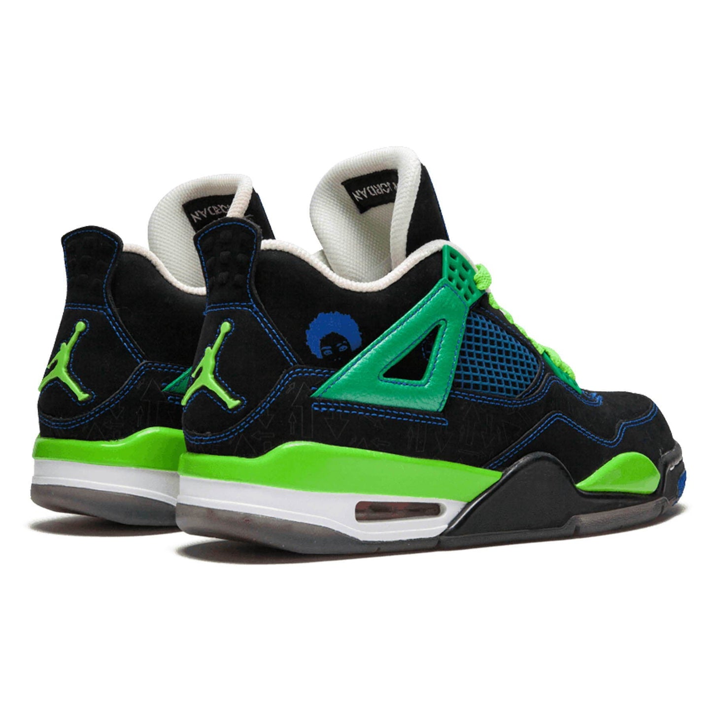 Air Jordan 4 Retro 'Doernbecher' — UK 3 | EU 35.5 | US 3.5 — Back View