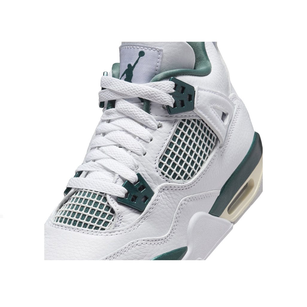 Jordan 4 Retro Oxidized Green GS — 3 UK — Lifestyle View