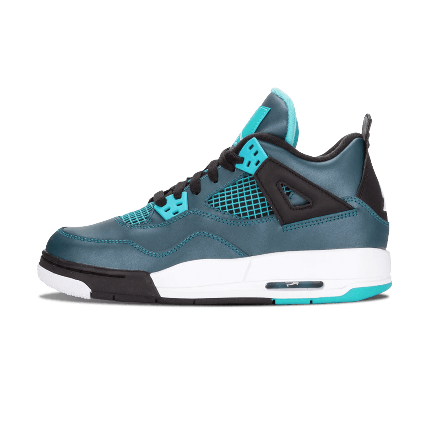Air Jordan 4 Retro BG 'Teal' — UK 13.5 | EU 32 | US 1Y — Front View