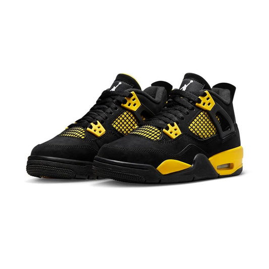Air Jordan 4 Retro GS 'Thunder' 2023 — 3 UK — Side View