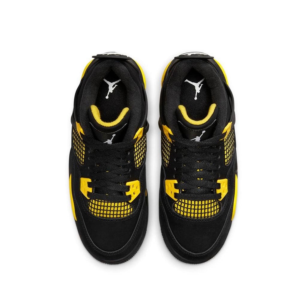 Air Jordan 4 Retro GS 'Thunder' 2023 — 3 UK — Back View