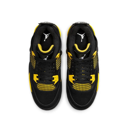 Air Jordan 4 Retro GS 'Thunder' 2023 — 3 UK — Back View