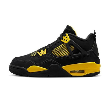Air Jordan 4 Retro GS 'Thunder' 2023 — 3 UK — Front View