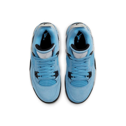 Air Jordan 4 Retro University Blue GS — 3.5 UK — Top View