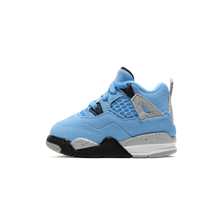 Air Jordan 4 Retro TD 'University Blue' — UK 0C | EU 15 | US 0C — Front View