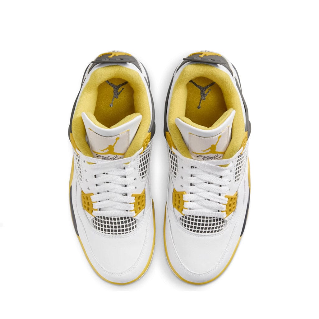 Jordan 4 Retro 'Vivid Sulfur' W — 3.5 UK — Back View