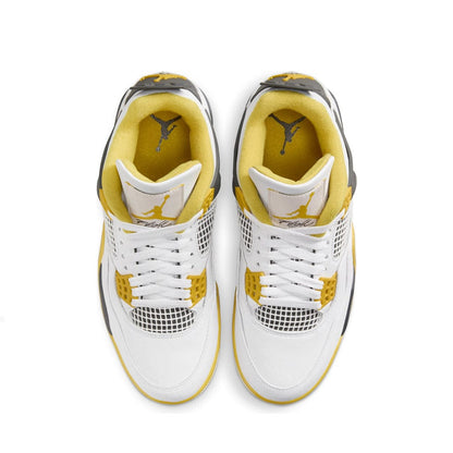 Jordan 4 Retro 'Vivid Sulfur' W — 3.5 UK — Back View