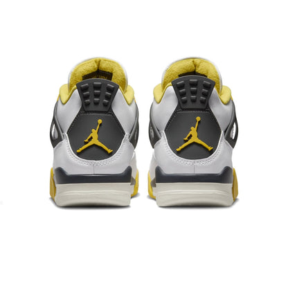 Jordan 4 Retro 'Vivid Sulfur' W — 3.5 UK — Top View