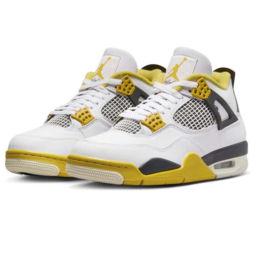 Jordan 4 Retro 'Vivid Sulfur' W — 3.5 UK — Detail View