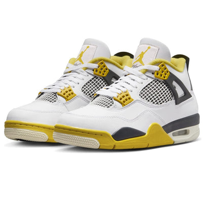 Jordan 4 Retro 'Vivid Sulfur' W — 3.5 UK — Detail View