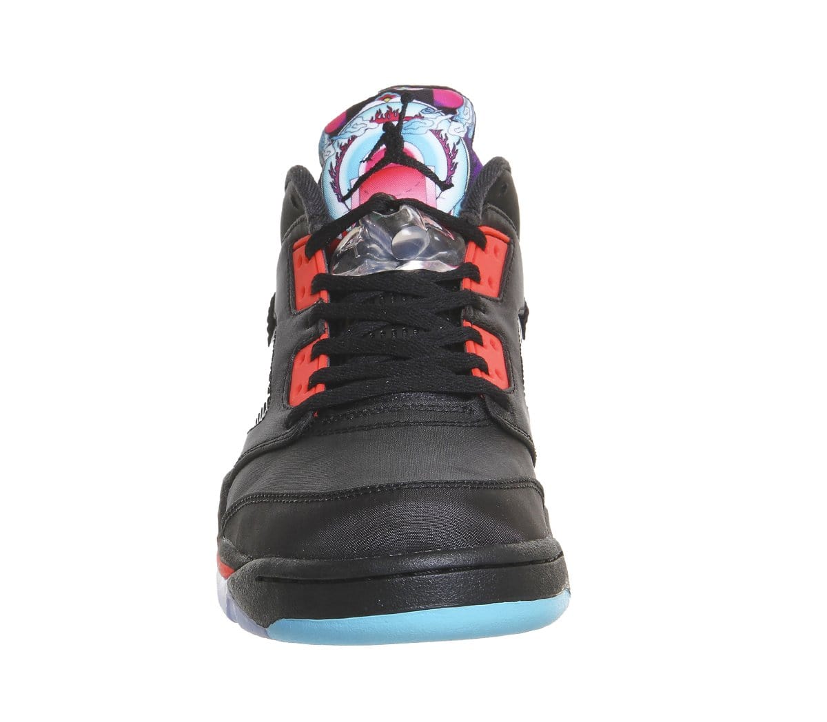 Air Jordan 5 Retro Low Black Crimson 'CNY' — UK 3 | EU 35.5 | US 3.5 — Detail View