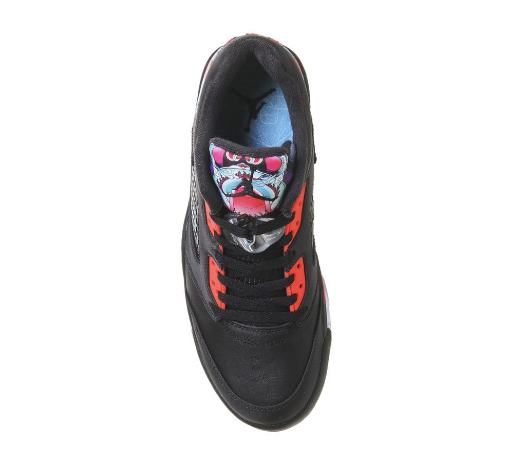 Air Jordan 5 Retro Low Black Crimson 'CNY' — UK 3 | EU 35.5 | US 3.5 — Alternate View 7