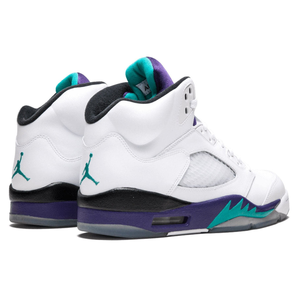Air Jordan 5 Retro 'Grape' 2013 — UK 3 | EU 35.5 | US 3.5 — Back View