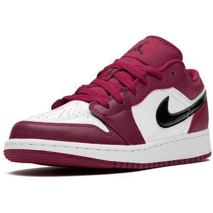 Air Jordan 1 Low GS 'Noble Red' — UK 13.5 | EU 32 | US 1Y — Top View